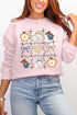 Heart & Home Quilt Ecosmart Crewneck Sweatshirt