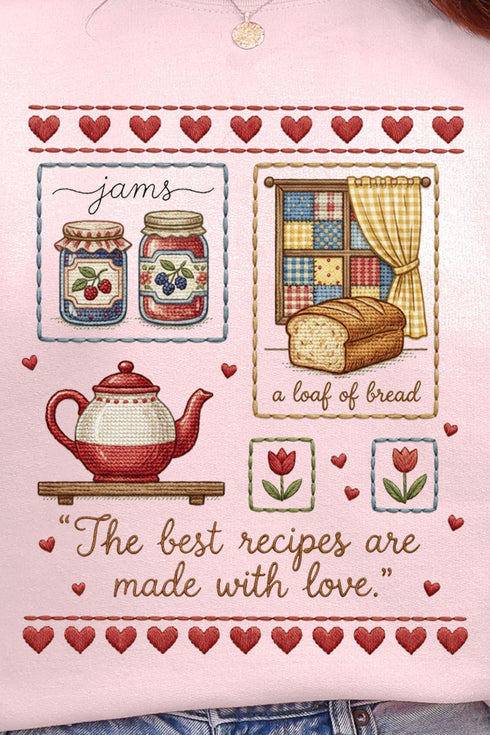 Made With Love Ecosmart Crewneck Sweatshirt