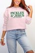 Pickles & Jesus Ecosmart Crewneck Sweatshirt
