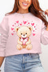 Teddy In Love Ecosmart Crewneck Sweatshirt