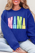 Color Me Loved Mama Ecosmart Crewneck Sweatshirt