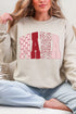 Blush And Bows Mama Ecosmart Crewneck Sweatshirt