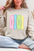 Color Me Loved Gigi Ecosmart Crewneck Sweatshirt