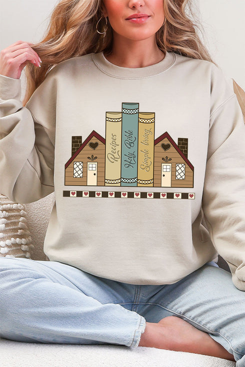 Grandma's House Ecosmart Crewneck Sweatshirt