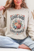 Old Garden Love God Ecosmart Crewneck Sweatshirt