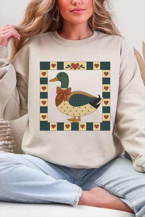 Sunday Mallard Ecosmart Crewneck Sweatshirt