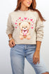 Teddy In Love Ecosmart Crewneck Sweatshirt