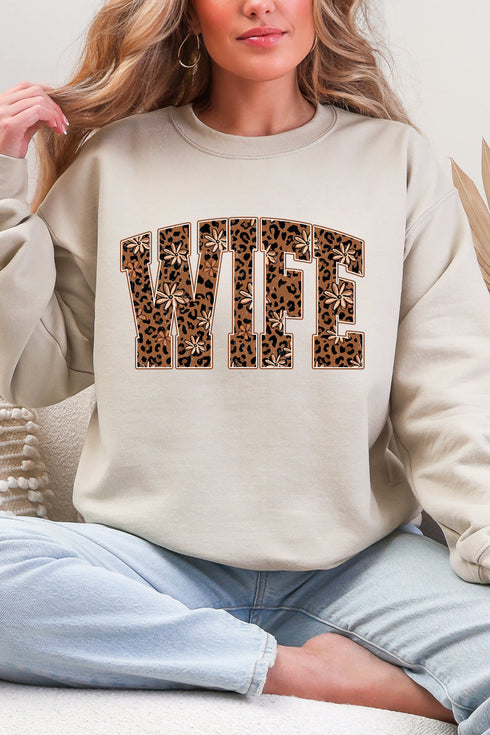 Wildflower Wife Ecosmart Crewneck Sweatshirt