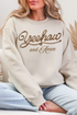Yeehaw & Amen Ecosmart Crewneck Sweatshirt
