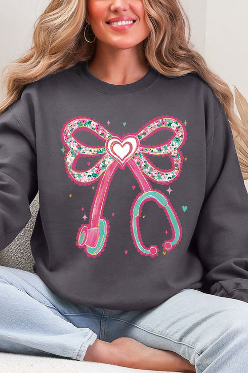 Blush Beats Ecosmart Crewneck Sweatshirt