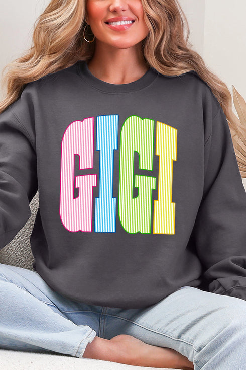 Color Me Loved Gigi Ecosmart Crewneck Sweatshirt