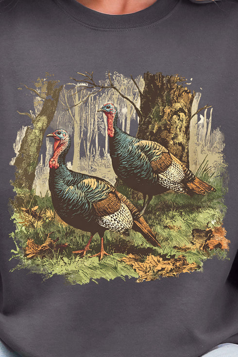 Turkey Trails Ecosmart Crewneck Sweatshirt