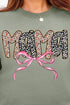Bubble Mama Ribbon Ecosmart Crewneck Sweatshirt
