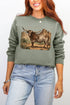 Desert Monarch Longhorn Ecosmart Crewneck Sweatshirt