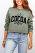 Hot Cocoa Weather Ecosmart Crewneck Sweatshirt