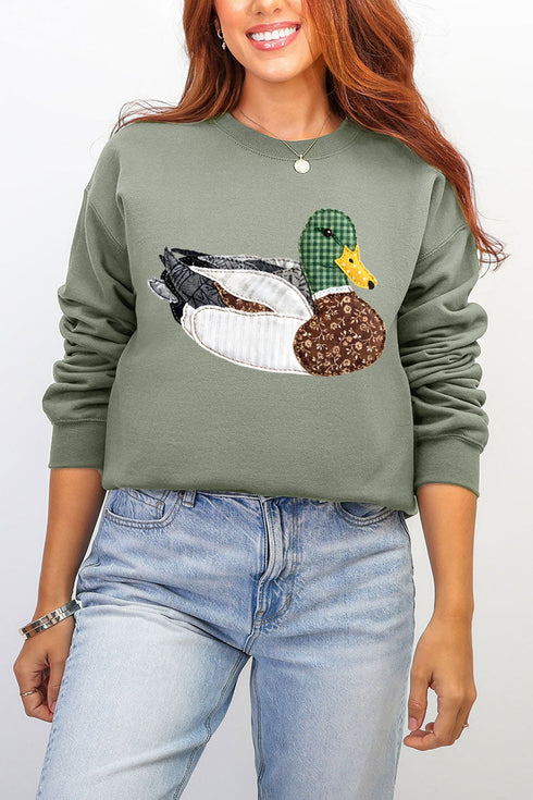 Mallard Marsh Ecosmart Crewneck Sweatshirt