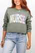 Soft Stitch Nurse Ecosmart Crewneck Sweatshirt
