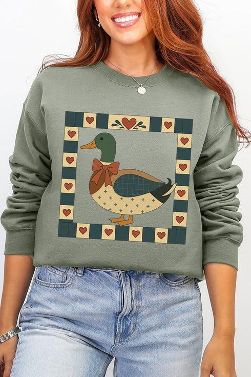 Sunday Mallard Ecosmart Crewneck Sweatshirt