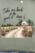 Take Me Back Ecosmart Crewneck Sweatshirt