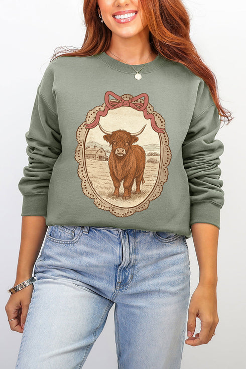 Willow And Wool Ecosmart Crewneck Sweatshirt