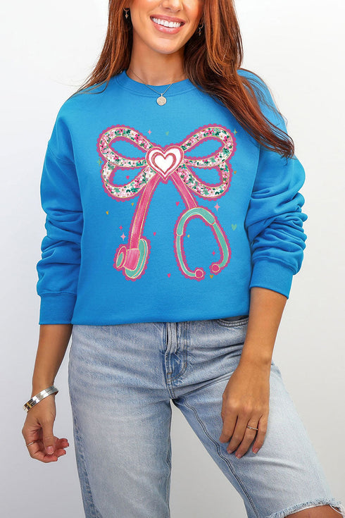 Blush Beats Ecosmart Crewneck Sweatshirt