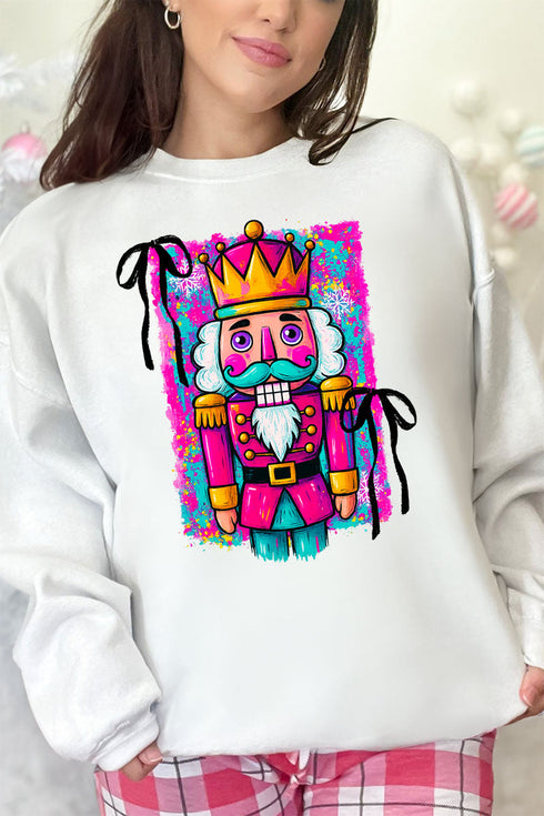 Neon Nutcracker Ecosmart Crewneck Sweatshirt