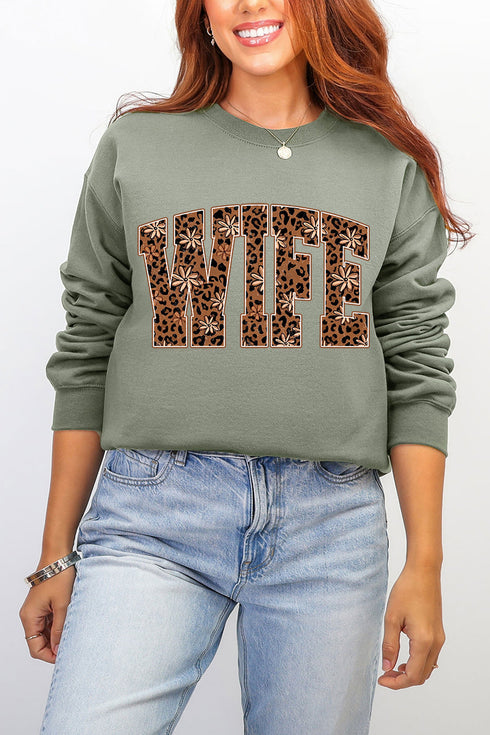 Wildflower Wife Ecosmart Crewneck Sweatshirt