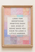 Patchwork Positivity Ready To Frame Canvas Print