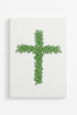 Boxwood Cross Ready To Frame Canvas Print