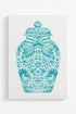 Ginger Jar Ready To Frame Canvas Print *Choose Your Color