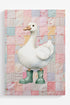 Patchwork Puddles Ready To Frame Canvas Print