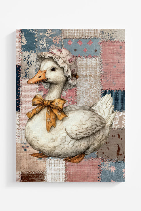 Meadowland Goose Ready To Frame Canvas Print