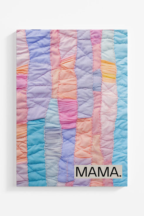 Quilted Mama Ready To Frame Canvas Print