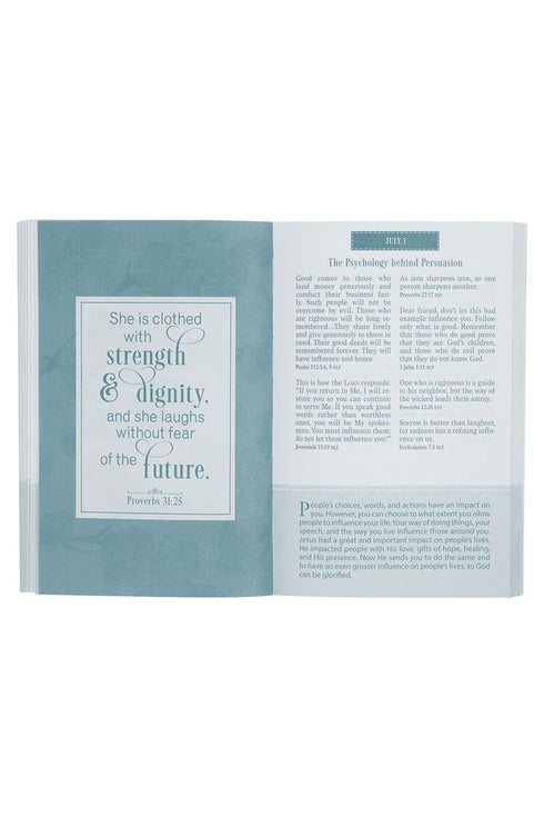 The Pocket Bible Devotional for Women Floral Paperback Book