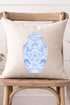 Ginger Jar Decorative Pillow Cover *Choose Your Color