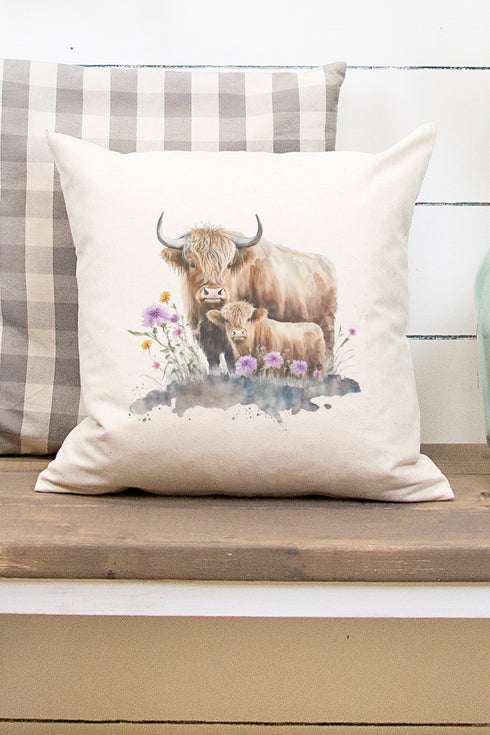 Highland Fields Forever Decorative Pillow Cover