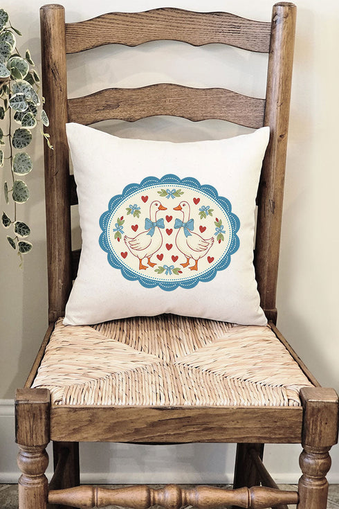 Goosey Little Love Decorative Pillow Cover
