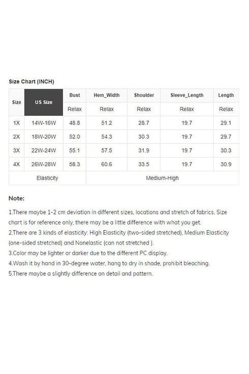 Plus Size Falling For You Clearly Aqua Corded Drop Sleeve Top