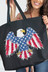 Freedom Takes Flight Canvas Jumbo Tote