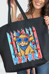 Moo-Rica Canvas Jumbo Tote