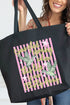 Some Glad Morning Canvas Jumbo Tote
