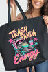 Trash Panda Energy Canvas Jumbo Tote