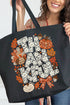 Thankful Lacework Canvas Jumbo Tote