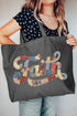 Faith Sewn Sweet Canvas Jumbo Tote