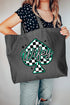 Lucky Spade Wifey Canvas Jumbo Tote
