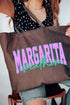 Margarita Weather Color Block Canvas Jumbo Tote