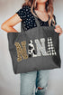 Pattern Play Nana Canvas Jumbo Tote