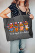 Red, White & Weiner Canvas Jumbo Tote