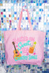 Sweet Tea And Country Music Canvas Jumbo Tote
