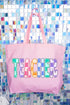 Bright Minds Teacher Canvas Jumbo Tote